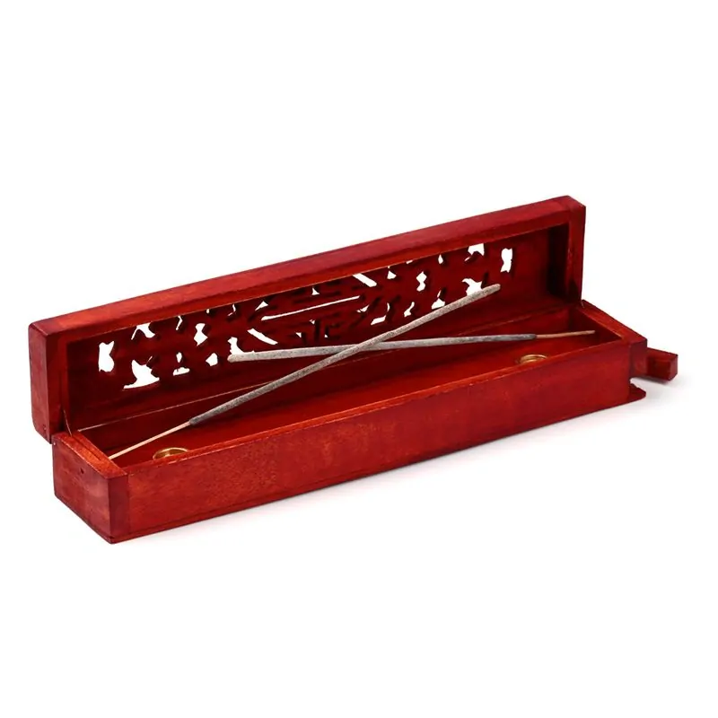 Krabička na vonné tyčinky mangové dřevo