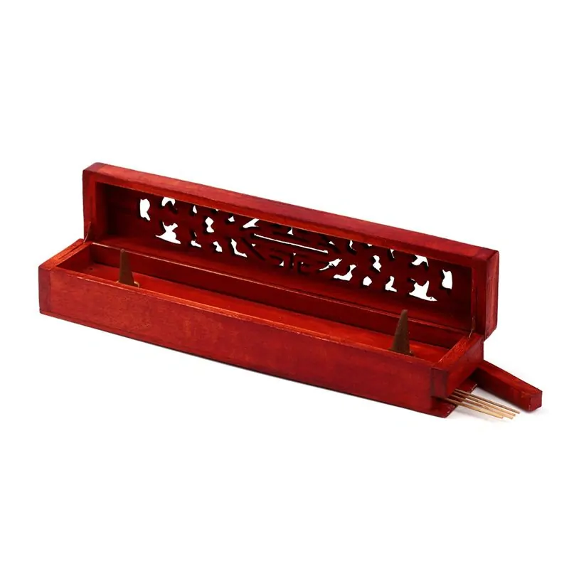 Krabička na vonné tyčinky mangové dřevo