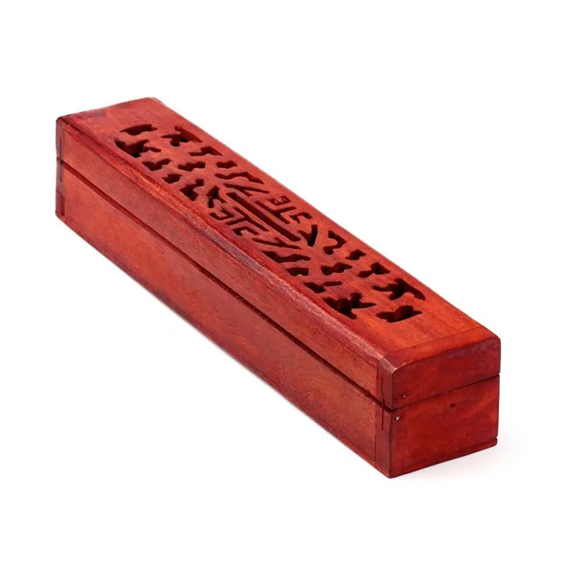 Krabička na vonné tyčinky mangové dřevo