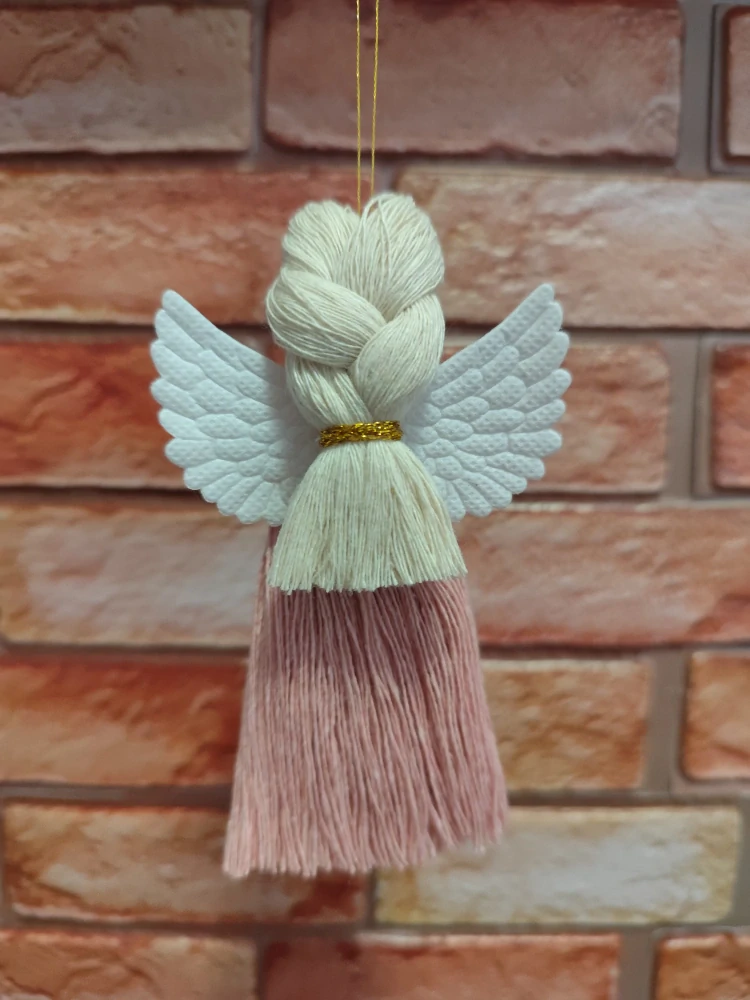 Andělka růžová a sojová Svíčka ve skle