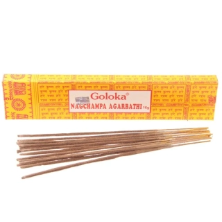 Vonné tyčinky Goloka Nag Champa Agarbathi
