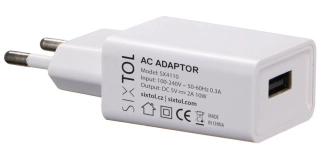 Univerzální USB síťový adaptér 5V/2A